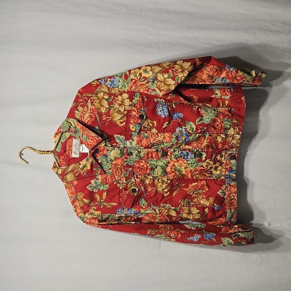 Floral Cotton Jacket